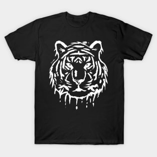 Tiger - Tijger - wit T-Shirt